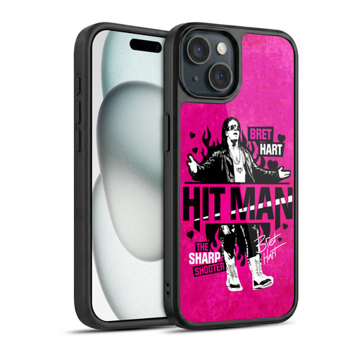WWE Bret Hart Hitman Gel Armour Case For Apple iPhone 15