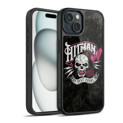 WWE Bret Hart Hitman Logo Gel Armour Case For Apple iPhone 15
