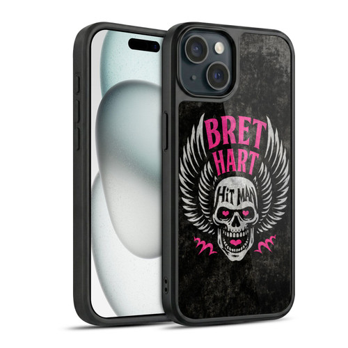 WWE Bret Hart Hitman Skull Gel Armour Case For Apple iPhone 15