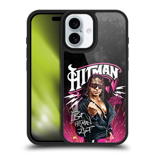 WWE Bret Hart Hitman Graphics Gel Armour Case For Apple iPhone 16 WWE Bret Hart Hitman Graphics Gel Armour Case For Apple iPhone 16