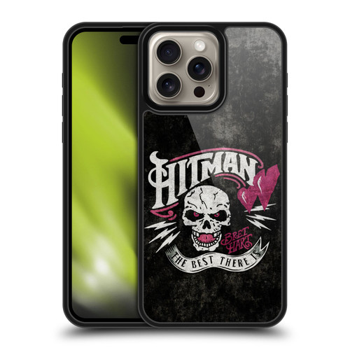 WWE Bret Hart Hitman Logo Gel Armour Case For Apple iPhone 16 Pro Max