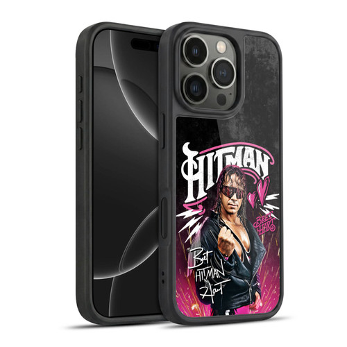 WWE Bret Hart Hitman Graphics Gel Armour Case For Apple iPhone 16 Pro