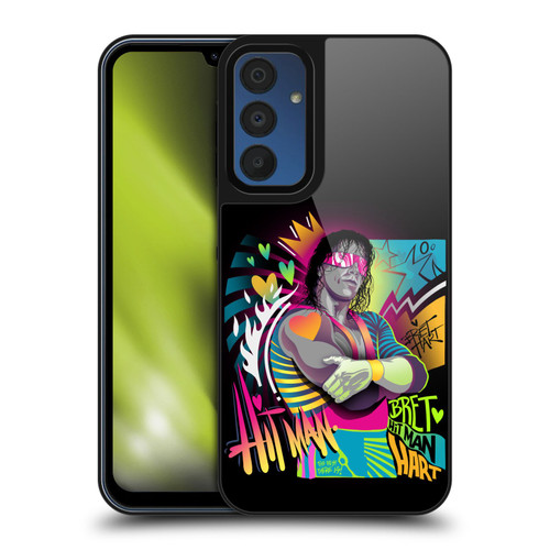 WWE Bret Hart Neon Art Gel Armour Case For Samsung Galaxy A15
