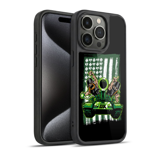 WWE D-Generation X Flag Gel Armour Case For Apple iPhone 15 Pro