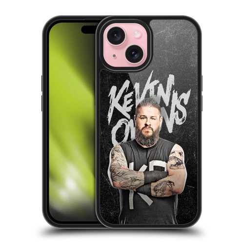 WWE Kevin Owens Portrait Gel Armour Case For Apple iPhone 15