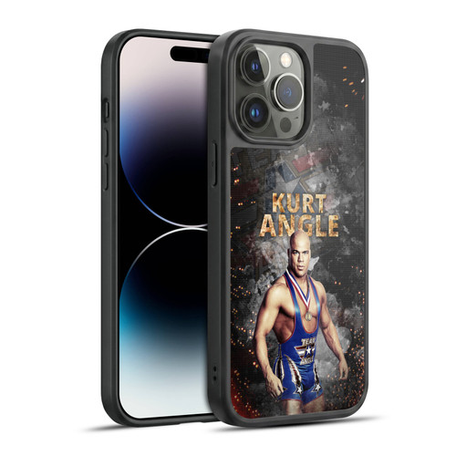 WWE Kurt Angle LED Image Gel Armour Case For Apple iPhone 14 Pro Max
