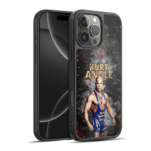 WWE Kurt Angle LED Image Gel Armour Case For Apple iPhone 16 Pro Max