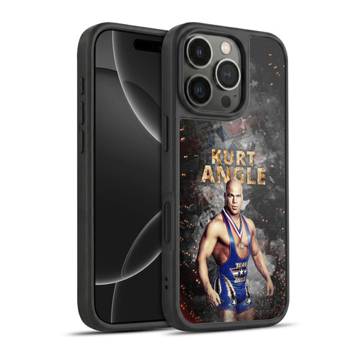 WWE Kurt Angle LED Image Gel Armour Case For Apple iPhone 16 Pro
