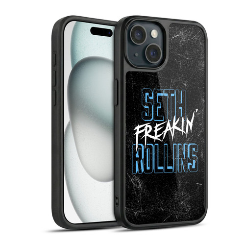 WWE Seth Rollins Logotype Gel Armour Case For Apple iPhone 15