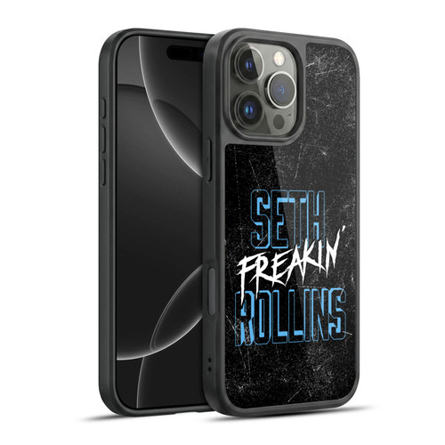 WWE Seth Rollins Logotype Gel Armour Case For Apple iPhone 16 Pro Max
