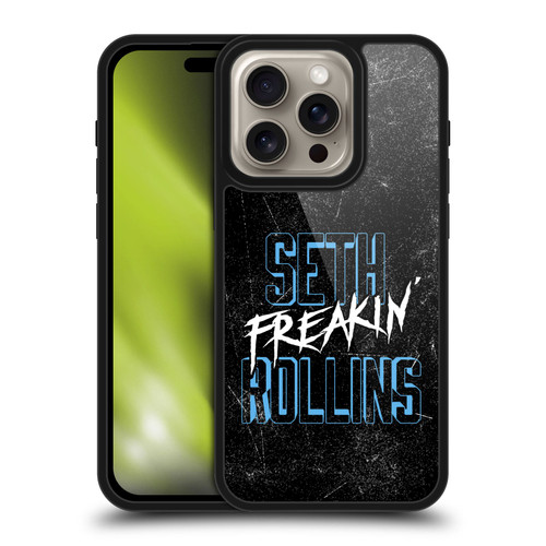 WWE Seth Rollins Logotype Gel Armour Case For Apple iPhone 16 Pro