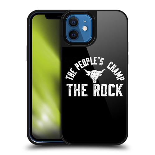 WWE The Rock The People's Champ Gel Armour Case For Apple iPhone 12 / iPhone 12 Pro