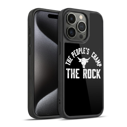 WWE The Rock The People's Champ Gel Armour Case For Apple iPhone 15 Pro