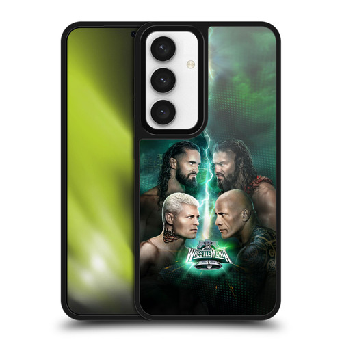WWE Wrestlemania 40 Key Art Poster Gel Armour Case For Samsung Galaxy S24 5G
