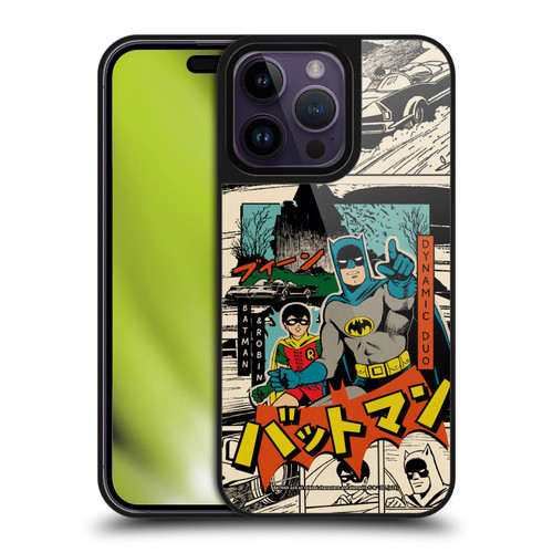Batman DC Comics Bat-Manga! Collage Gel Armour Case For Apple iPhone 14 Pro Max