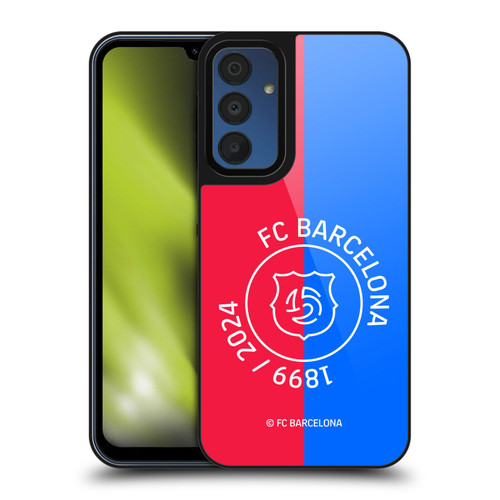 FC Barcelona 125th Anniversary Red & Blue Gel Armour Case For Samsung Galaxy A15