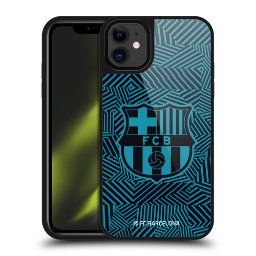 FC Barcelona Crest Black Gel Armour Case For Apple iPhone 11
