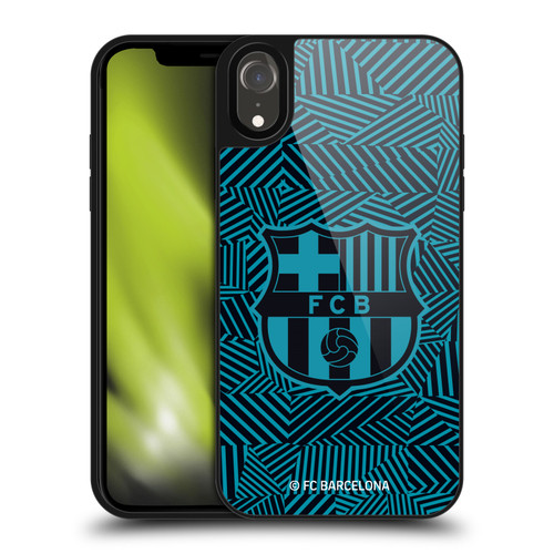 FC Barcelona Crest Black Gel Armour Case For Apple iPhone XR
