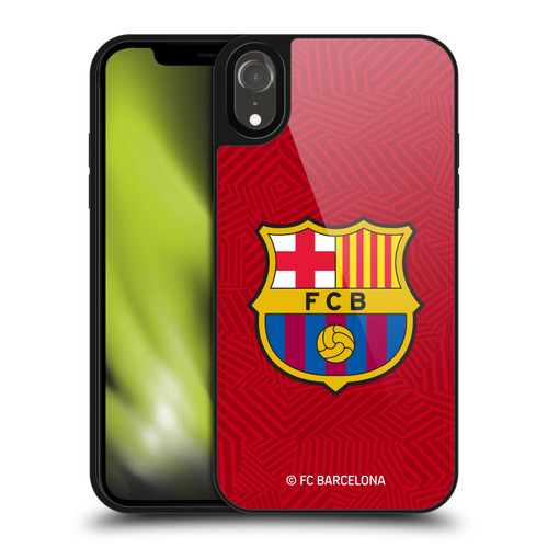 FC Barcelona Crest Red Gel Armour Case For Apple iPhone XR