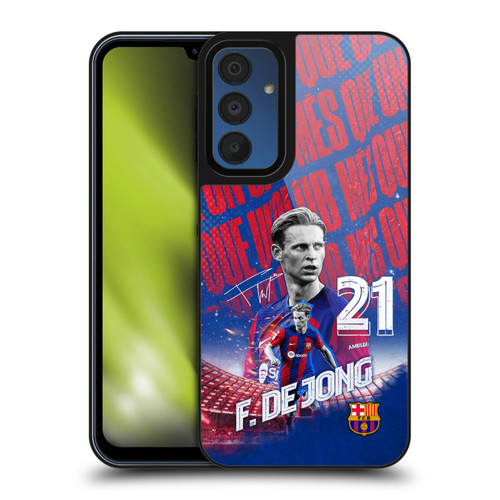 FC Barcelona 2023/24 First Team Frenkie de Jong Gel Armour Case For Samsung Galaxy A15 FC Barcelona 2023/24 First Team Frenkie de Jong Gel Armour Case For Samsung Galaxy A15