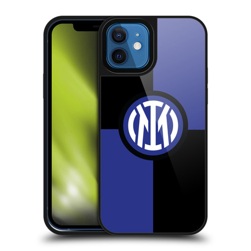 Fc Internazionale Milano Badge Flag Gel Armour Case For Apple iPhone 12 / iPhone 12 Pro