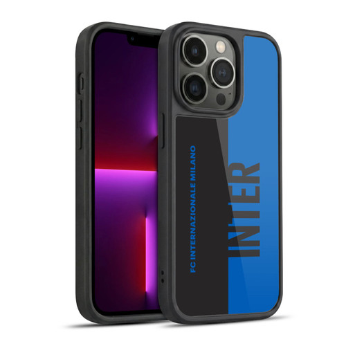 Fc Internazionale Milano Graphics Half Gel Armour Case For Apple iPhone 13 Pro