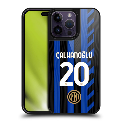 Fc Internazionale Milano 2024/25 Players Home Kit Hakan Çalhanoglu Gel Armour Case For Apple iPhone 14 Pro Max