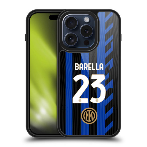 Fc Internazionale Milano 2024/25 Players Home Kit Nicolò Barella Gel Armour Case For Apple iPhone 15 Pro Fc Internazionale Milano 2024/25 Players Home Kit Nicolò Barella Gel Armour Case For Apple iPhone 15 Pro