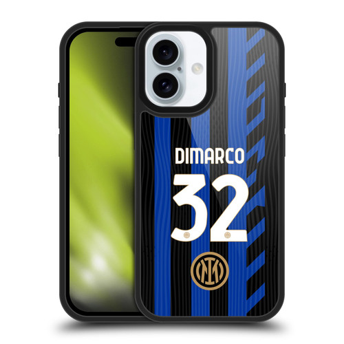 Fc Internazionale Milano 2024/25 Players Home Kit Federico Dimarco Gel Armour Case For Apple iPhone 16