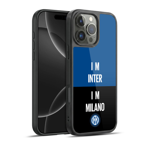 Fc Internazionale Milano Logo Inter Milano Gel Armour Case For Apple iPhone 16 Pro Max
