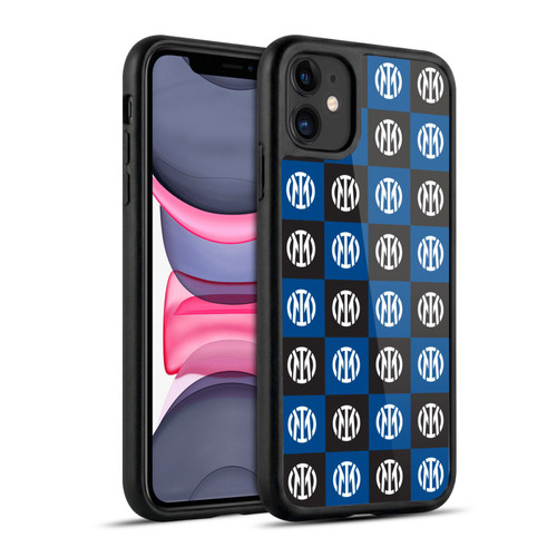 Fc Internazionale Milano Patterns Crest Gel Armour Case For Apple iPhone 11