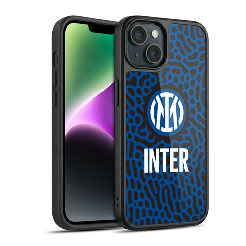 Fc Internazionale Milano Patterns Abstract 2 Gel Armour Case For Apple iPhone 14