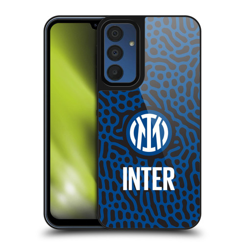 Fc Internazionale Milano Patterns Abstract 2 Gel Armour Case For Samsung Galaxy A15