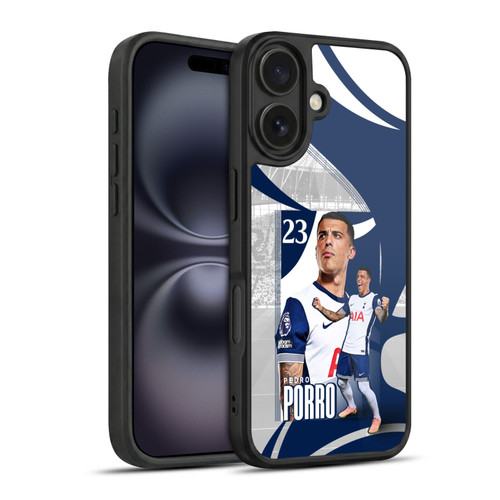 Tottenham Hotspur F.C. 2024/25 First Team Pedro Porro Gel Armour Case For Apple iPhone 16