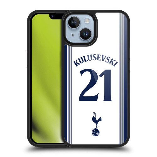 Tottenham Hotspur F.C. 2024/25 Players Home Kit Dejan Kulusevski Gel Armour Case For Apple iPhone 14