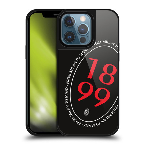 AC Milan Art 1899 Oversized Gel Armour Case For Apple iPhone 13 Pro