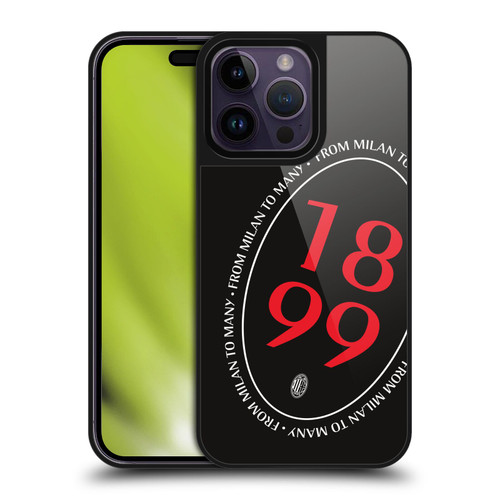 AC Milan Art 1899 Oversized Gel Armour Case For Apple iPhone 14 Pro Max