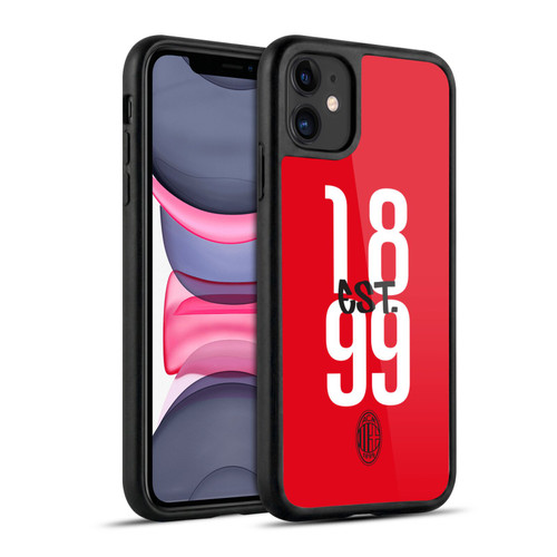 AC Milan Graphics Est. 1899 Gel Armour Case For Apple iPhone 11