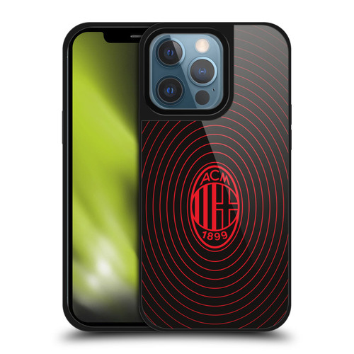 AC Milan Graphics Beat Gel Armour Case For Apple iPhone 13 Pro