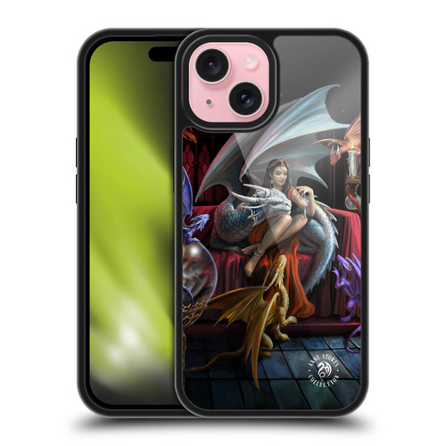 Anne Stokes Mix Fantasy Art Dragon Charm Gel Armour Case For Apple iPhone 15