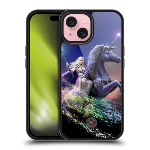 Anne Stokes Mix Fantasy Art Rainbow Magic Gel Armour Case For Apple iPhone 15