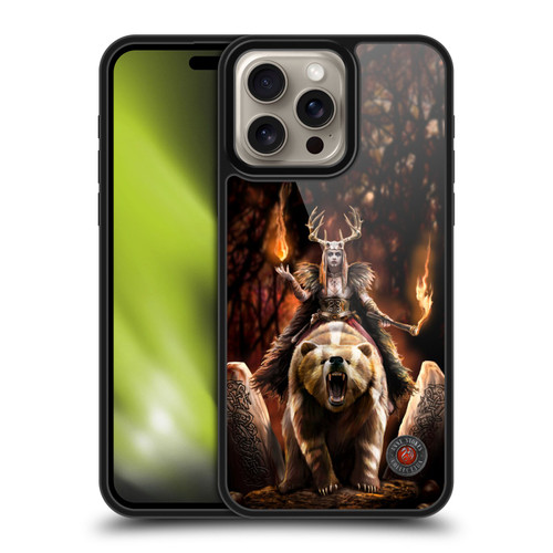 Anne Stokes Mix Fantasy Art Viking Witch Gel Armour Case For Apple iPhone 16 Pro Max