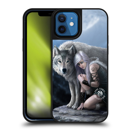 Anne Stokes Wolves Protector Gel Armour Case For Apple iPhone 12 / iPhone 12 Pro