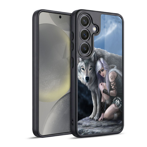 Anne Stokes Wolves Protector Gel Armour Case For Samsung Galaxy S24 5G
