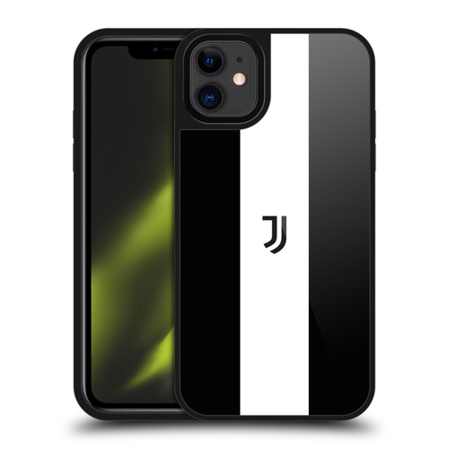 Juventus Football Club Lifestyle 2 Bold White Stripe Gel Armour Case For Apple iPhone 11