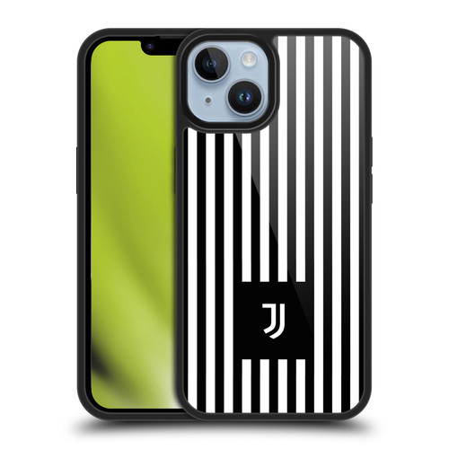 Juventus Football Club Lifestyle 2 Black & White Stripes Gel Armour Case For Apple iPhone 14