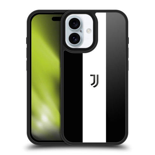 Juventus Football Club Lifestyle 2 Bold White Stripe Gel Armour Case For Apple iPhone 16