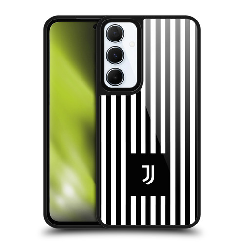 Juventus Football Club Lifestyle 2 Black & White Stripes Gel Armour Case For Samsung Galaxy A55 5G