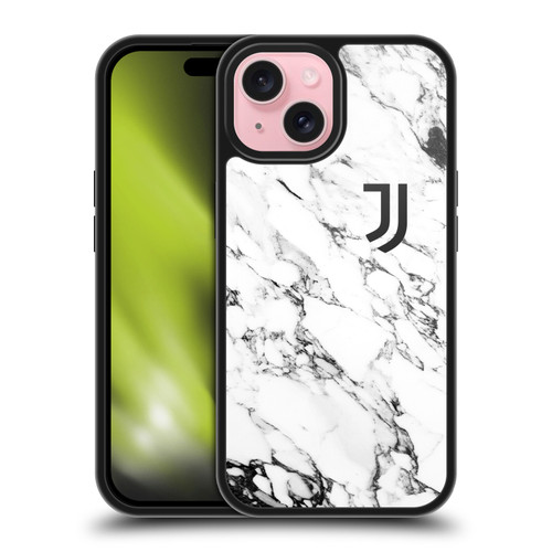 Juventus Football Club Marble White Gel Armour Case For Apple iPhone 15