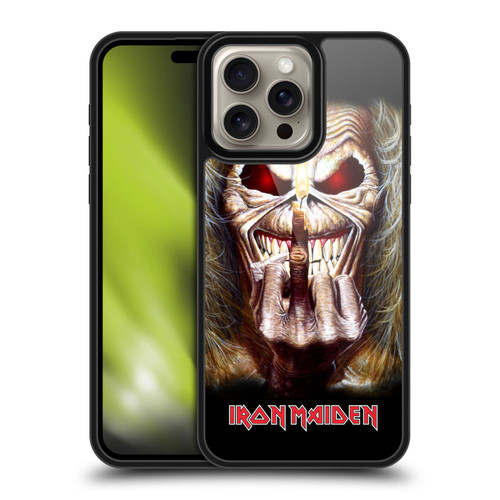 Iron Maiden Art Candle Finger Gel Armour Case For Apple iPhone 16 Pro Max
